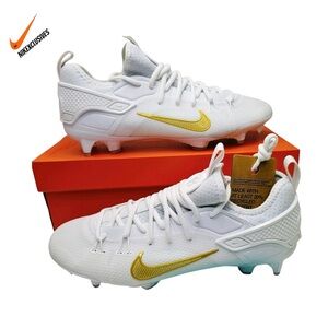 Nike Huarache 9 Elite Low SE LAX Men’s Lacrosse Cleats FD0089-100 size 11